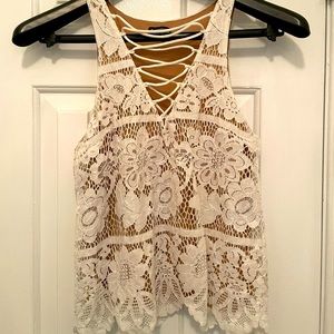 Express Lace Cami Tank